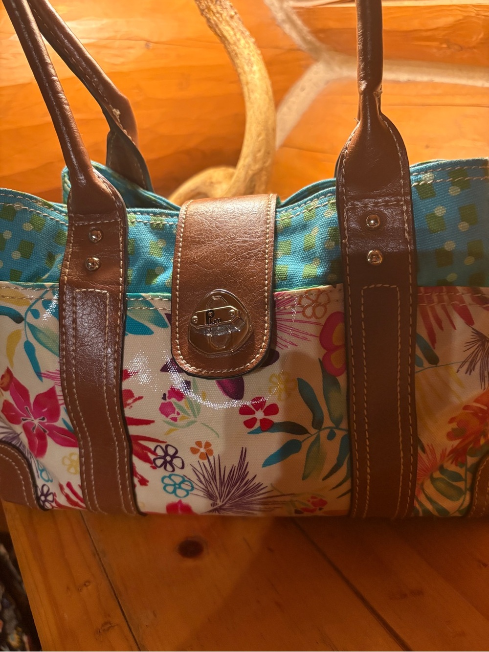 Purse made by plum